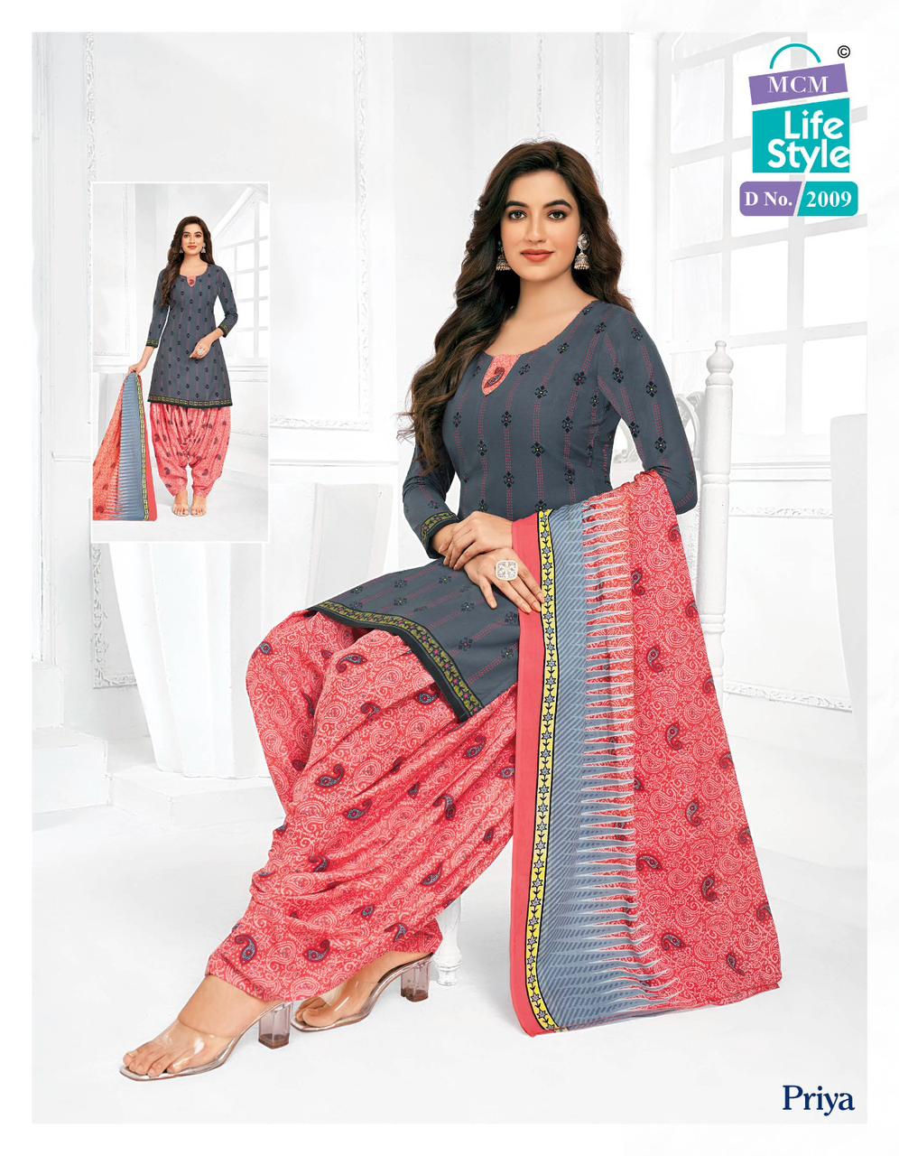 Mcm Priya 20 Printed Cotton Dress Material Catalog
